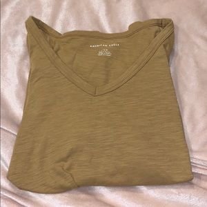 Yellow American Eagle Shirt